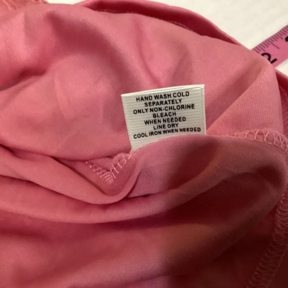 Ultra Pink blouse pink womens SZ L Fairycore boho crocheted lace femini… - Picture 6 of 9